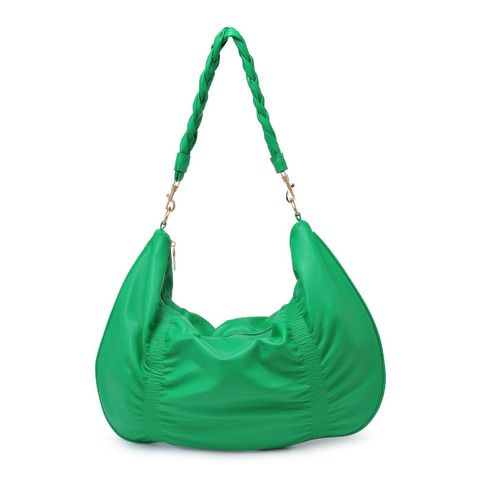 Product Image of Urban Expressions Amber Hobo 840611130440 View 5 | Kelly Green