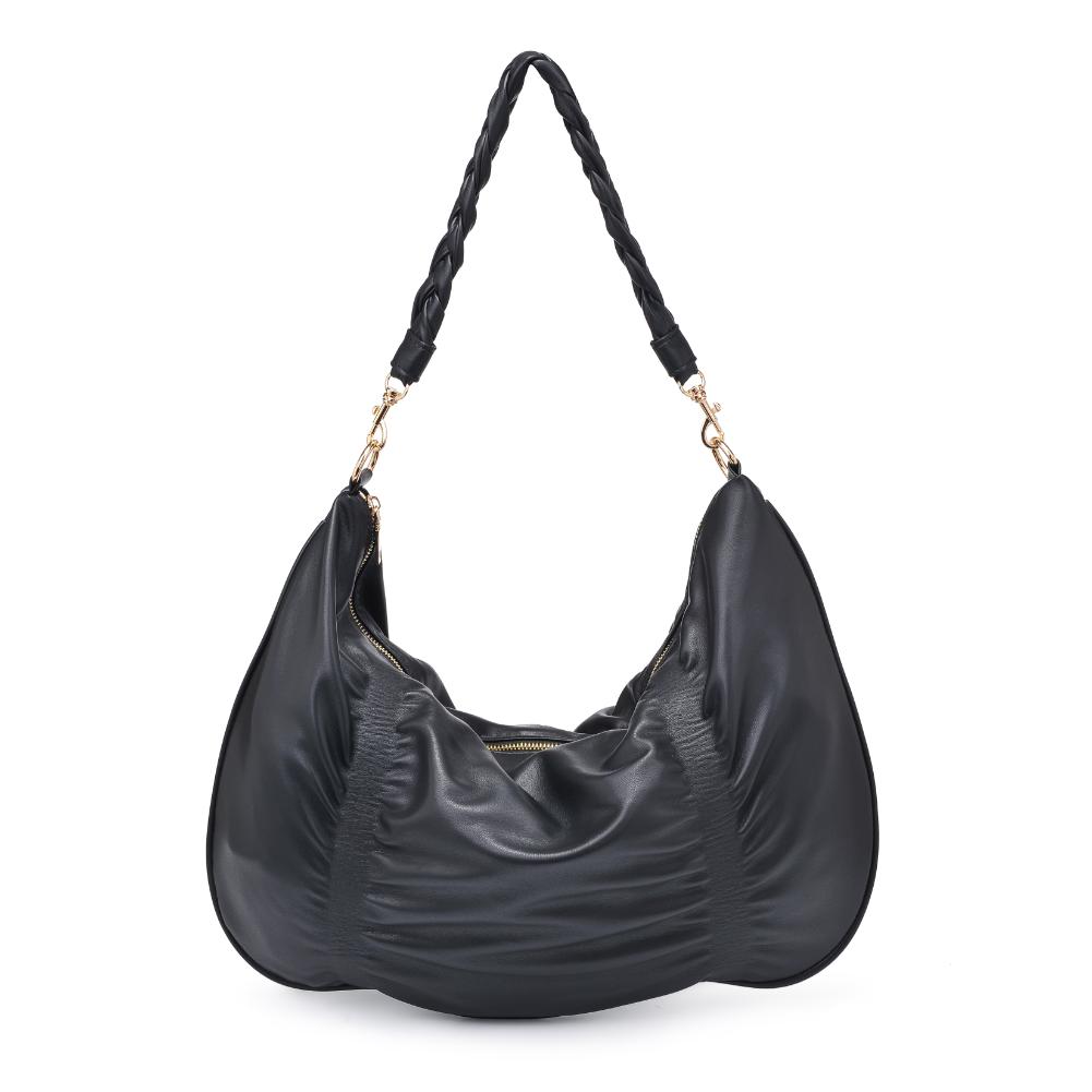 Product Image of Urban Expressions Amber Hobo 840611130433 View 5 | Black