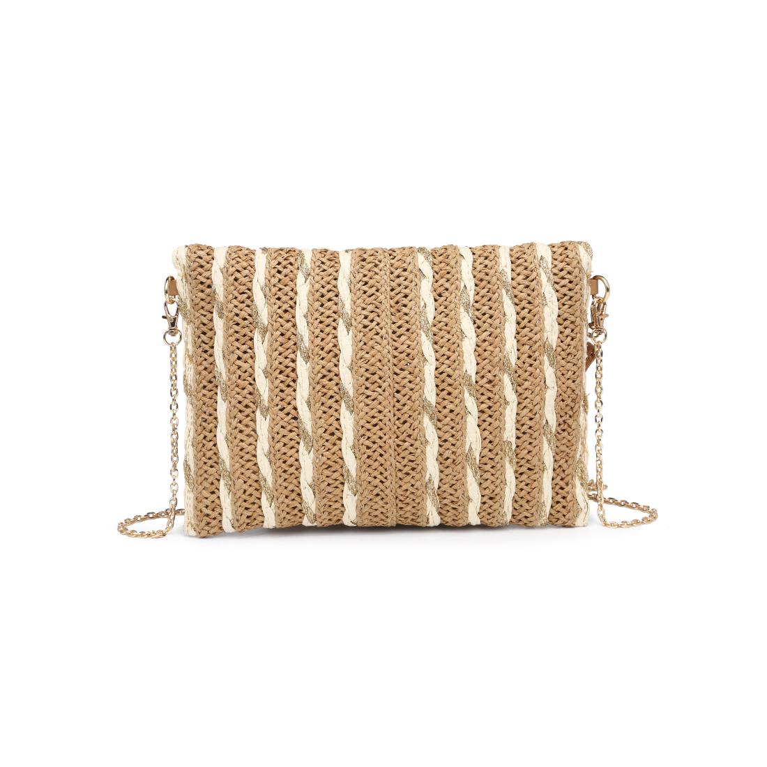 Product Image of Urban Expressions Lila Clutch 840611161512 View 7 | Natural Ivory Gold