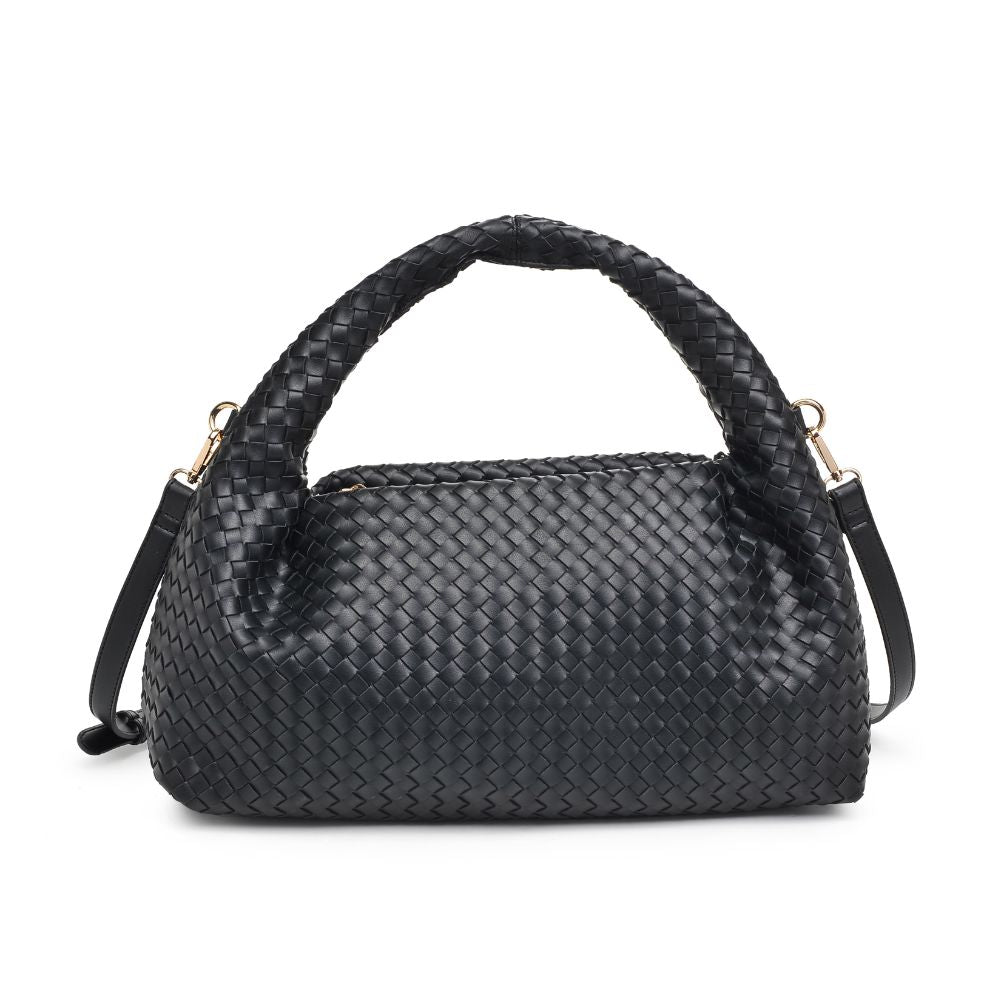 Product Image of Urban Expressions Trudie Shoulder Bag 840611107756 View 5 | Black