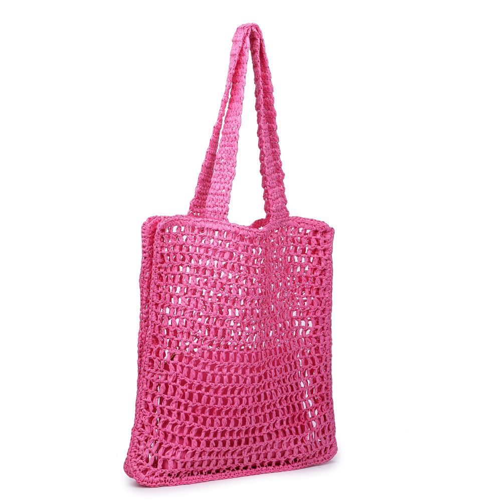 Product Image of Urban Expressions Bouvet Tote 818209017022 View 6 | Bubblegum