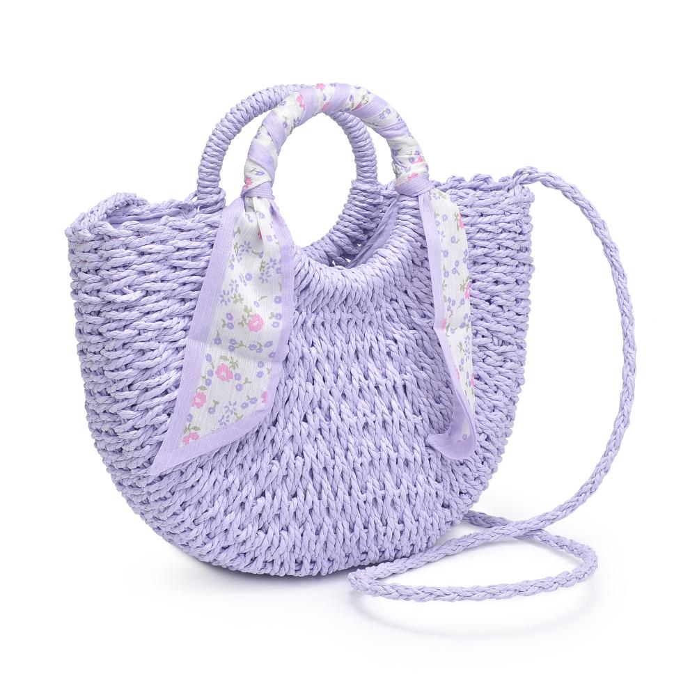 Product Image of Urban Expressions Olivia Tote 840611191175 View 6 | Lavender