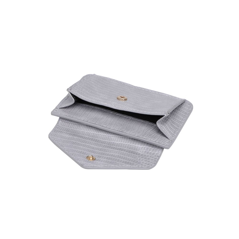 Product Image of Urban Expressions Everlee - Lizard Card Holder 840611100801 View 8 | Grey