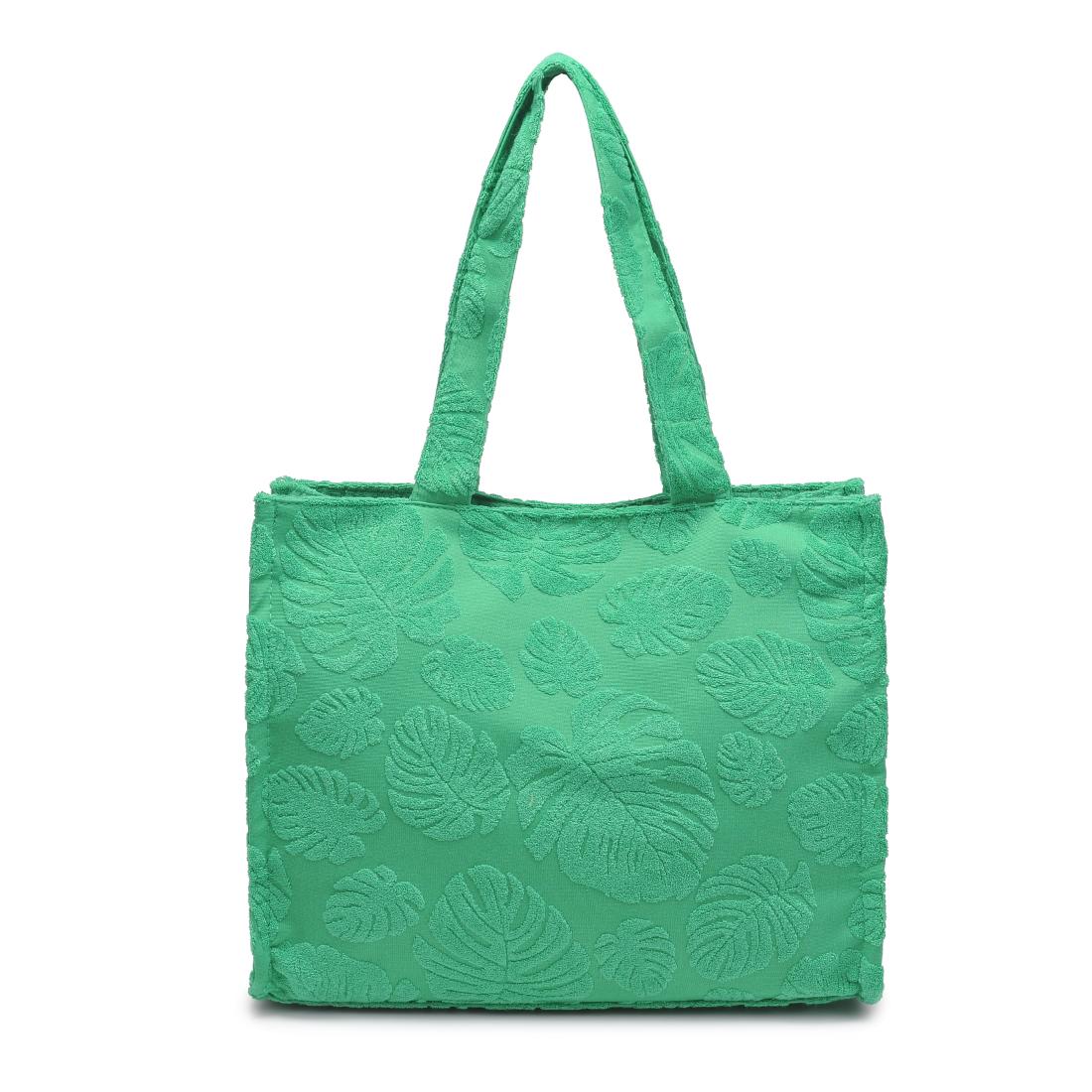 Product Image of Urban Expressions Beachside Bliss Tote 840611145390 View 3 | Green