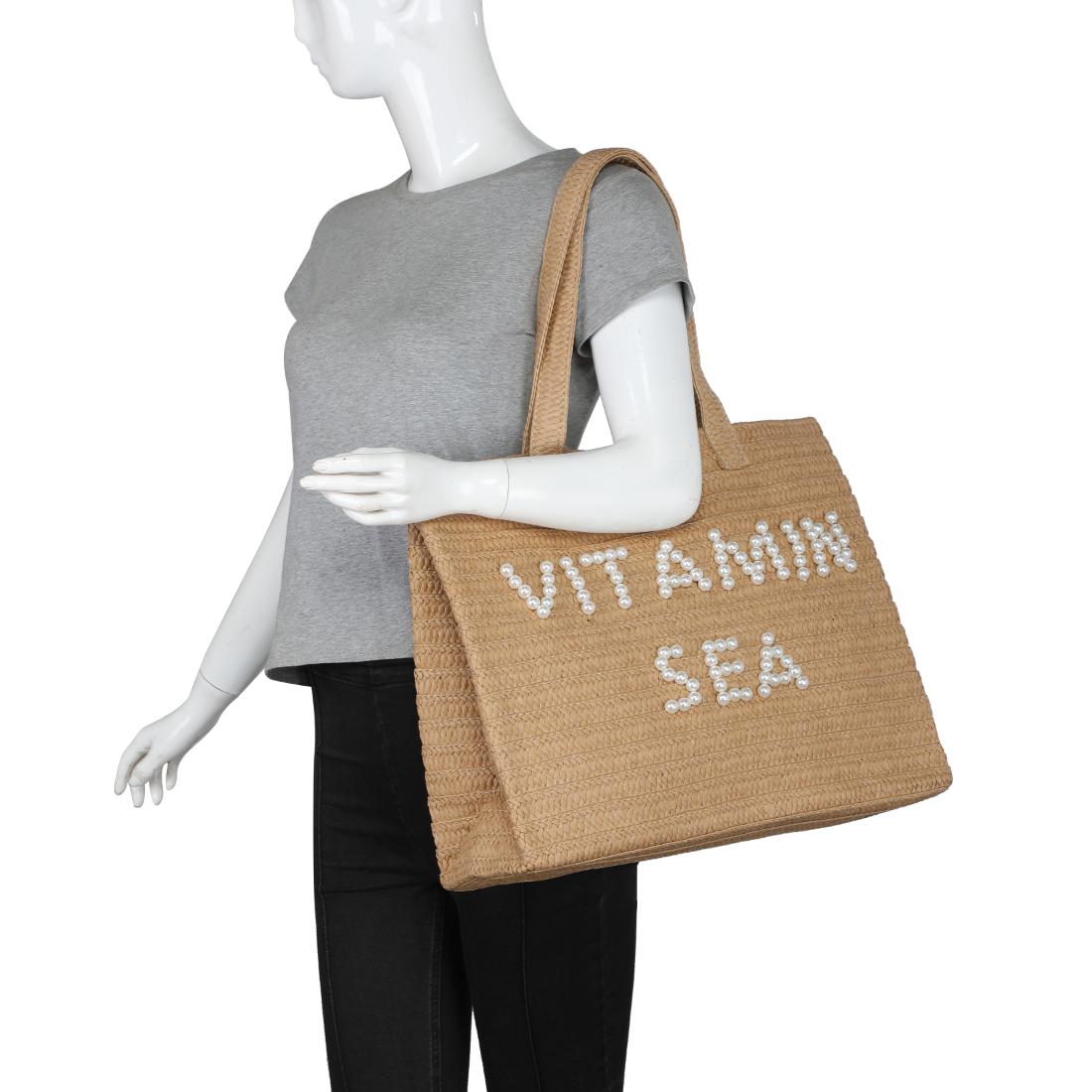 Product Image of Urban Expressions Seaton - Pearls Tote 840611152534 View 5 | Vitamin Sea