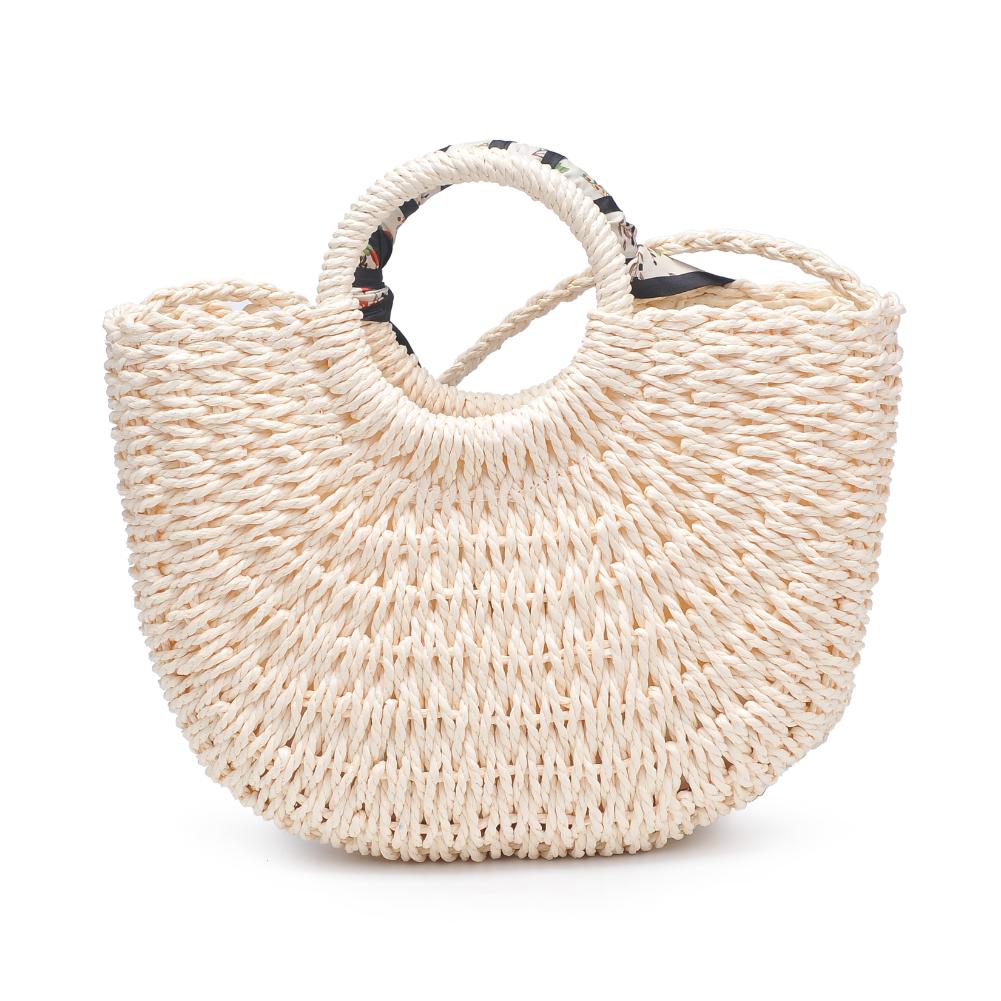 Product Image of Urban Expressions Olivia Tote 840611191168 View 7 | Ivory