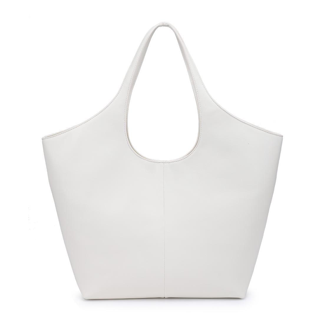 Product Image of Urban Expressions Luna Tote 840611161505 View 7 | Ivory