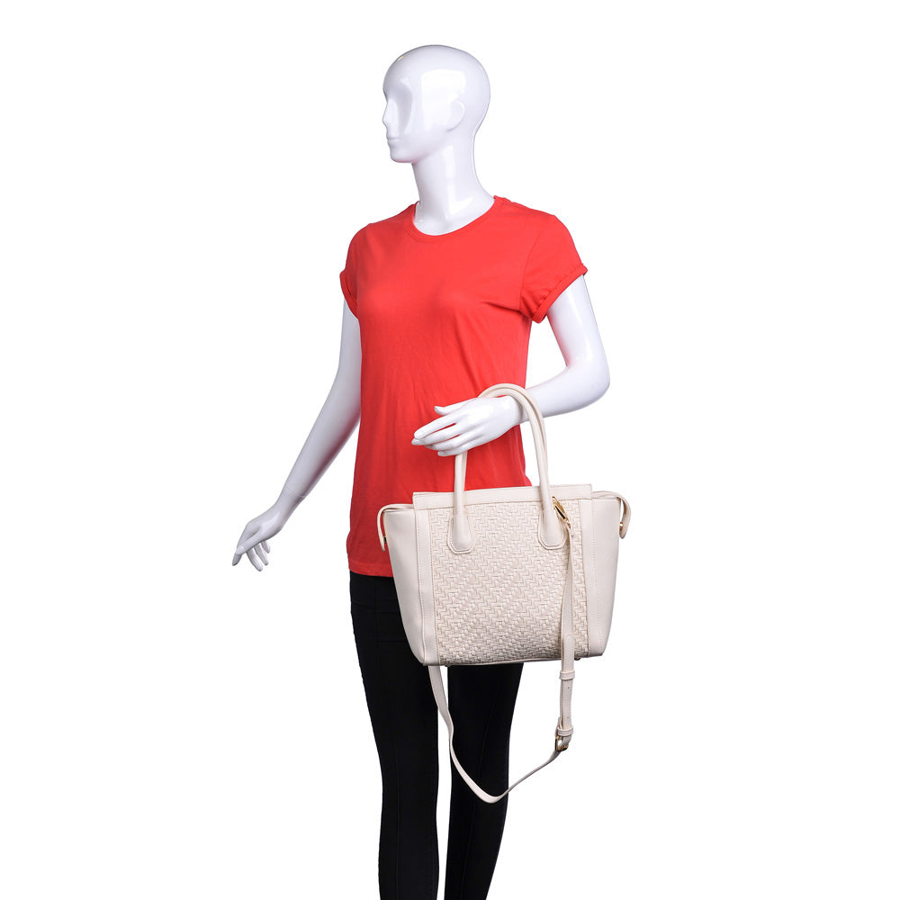 Product Image of Urban Expressions Jagger Tote NA-840611160737 View 5 | Ivory