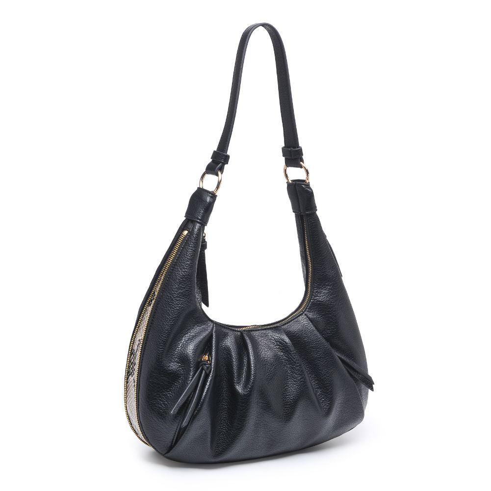 Product Image of Urban Expressions Leora Hobo 818209010207 View 6 | Black