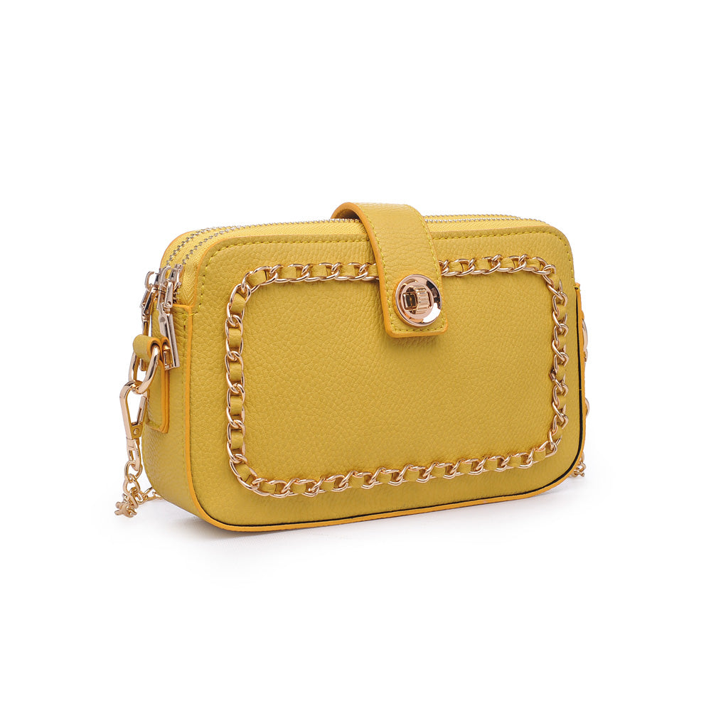 Product Image of Urban Expressions Aurora Crossbody NA-840611159946 View 2 | Mustard