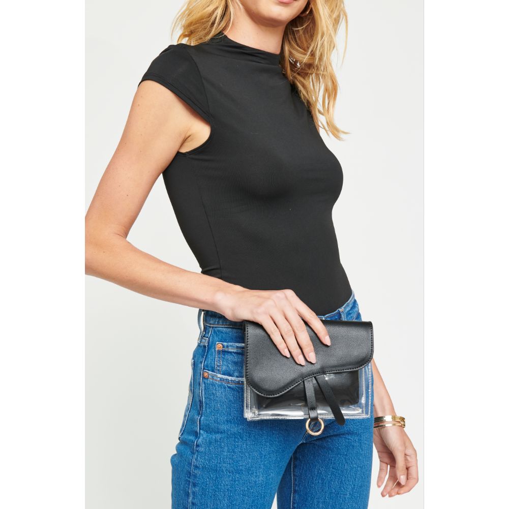 Woman wearing Black Urban Expressions Rally Crossbody NA-840611165909 View 3 | Black