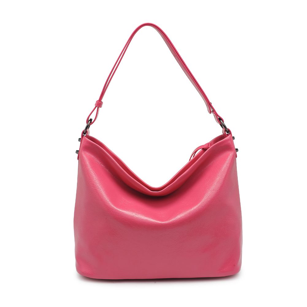 Product Image of Urban Expressions Yolonda Hobo 840611105660 View 7 | Bubblegum