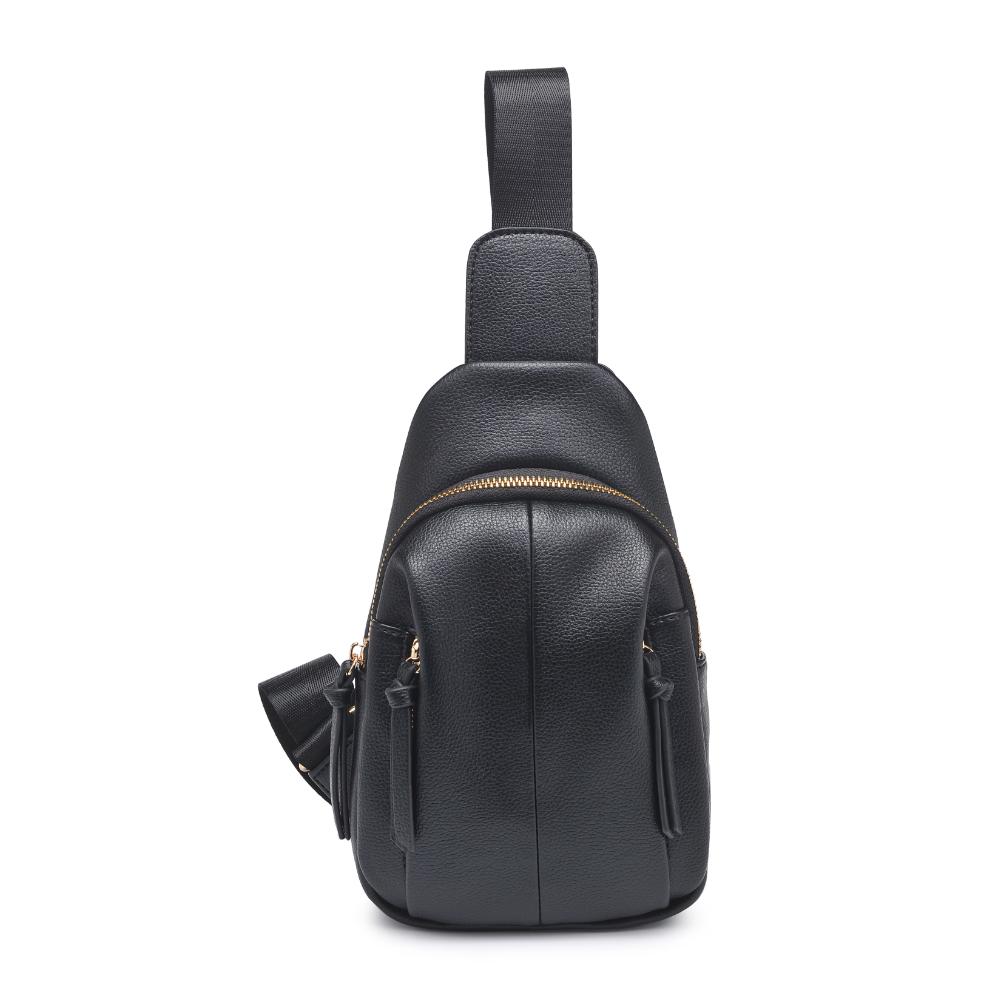 Product Image of Urban Expressions Emille Sling Backpack 840611191540 View 5 | Black