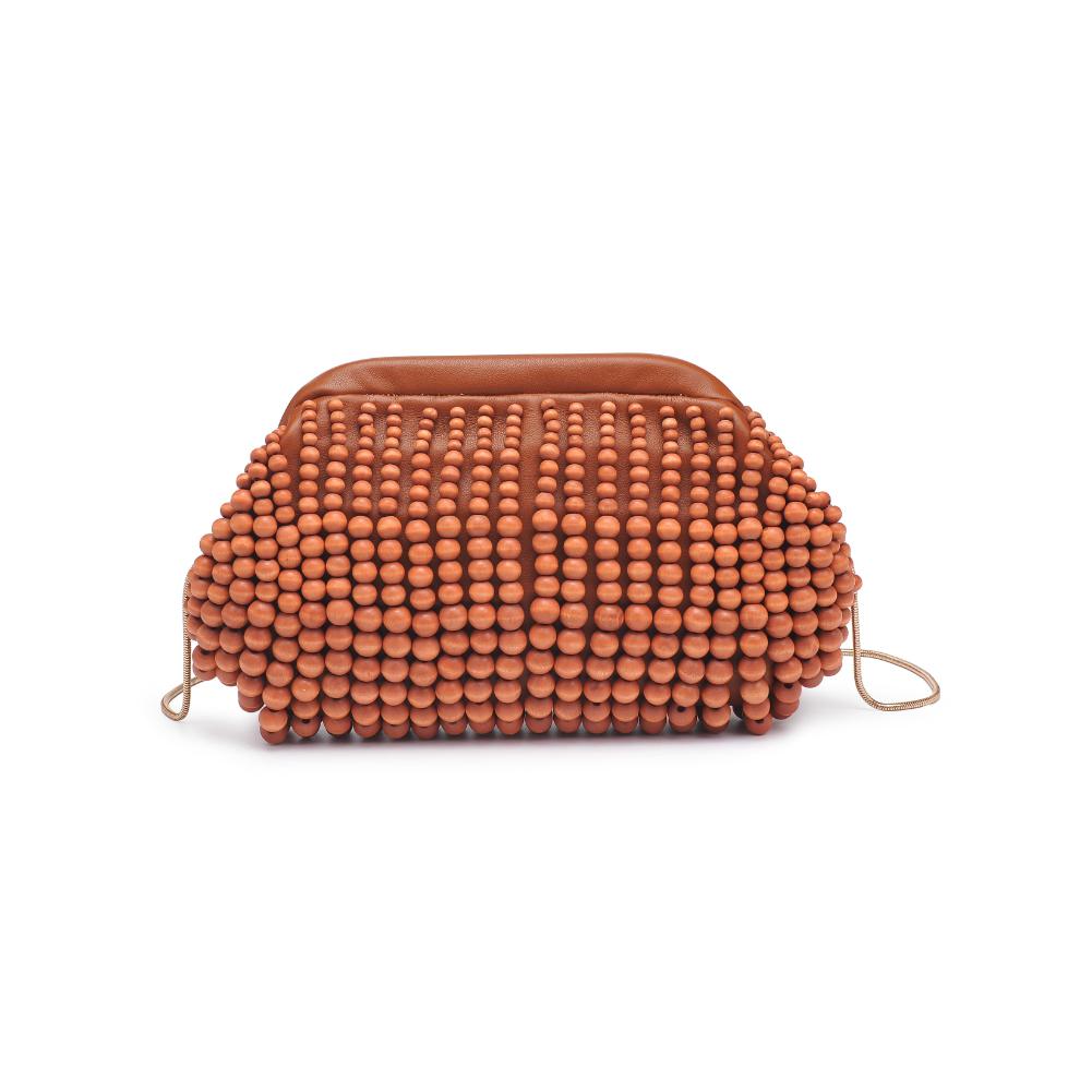 Product Image of Urban Expressions Lydia Clutch 840611191533 View 7 | Tan