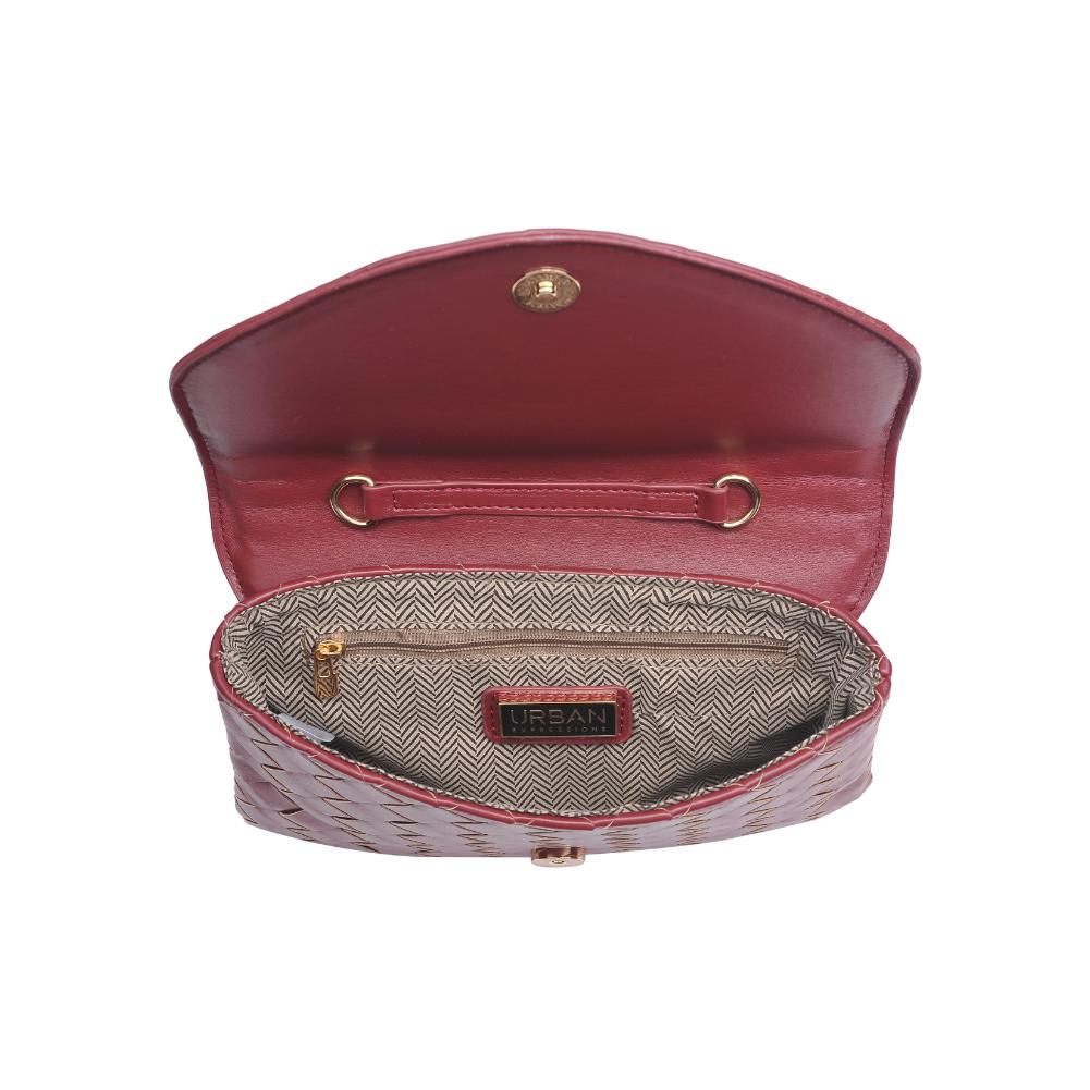 Product Image of Urban Expressions Emma Crossbody 840611126399 View 4 | Merlot