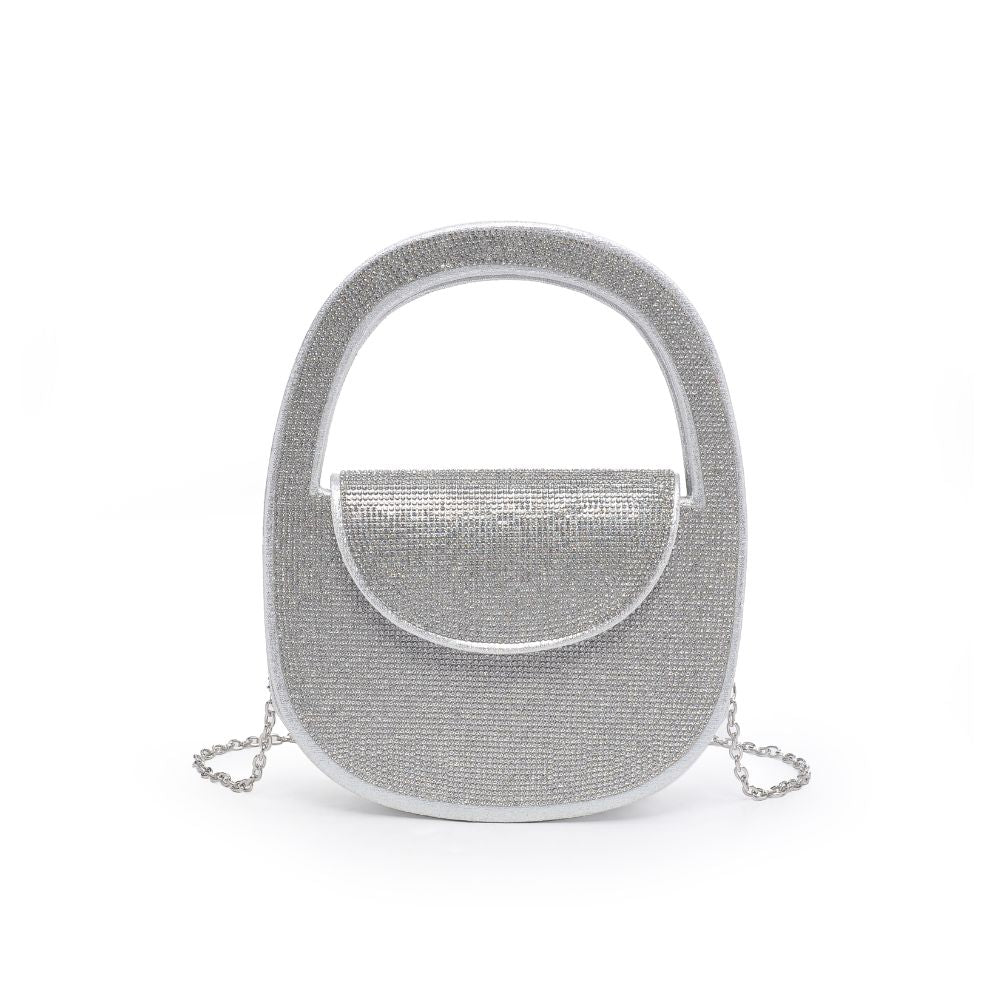 Product Image of Urban Expressions Nebula Evening Bag 840611103185 View 5 | Silver