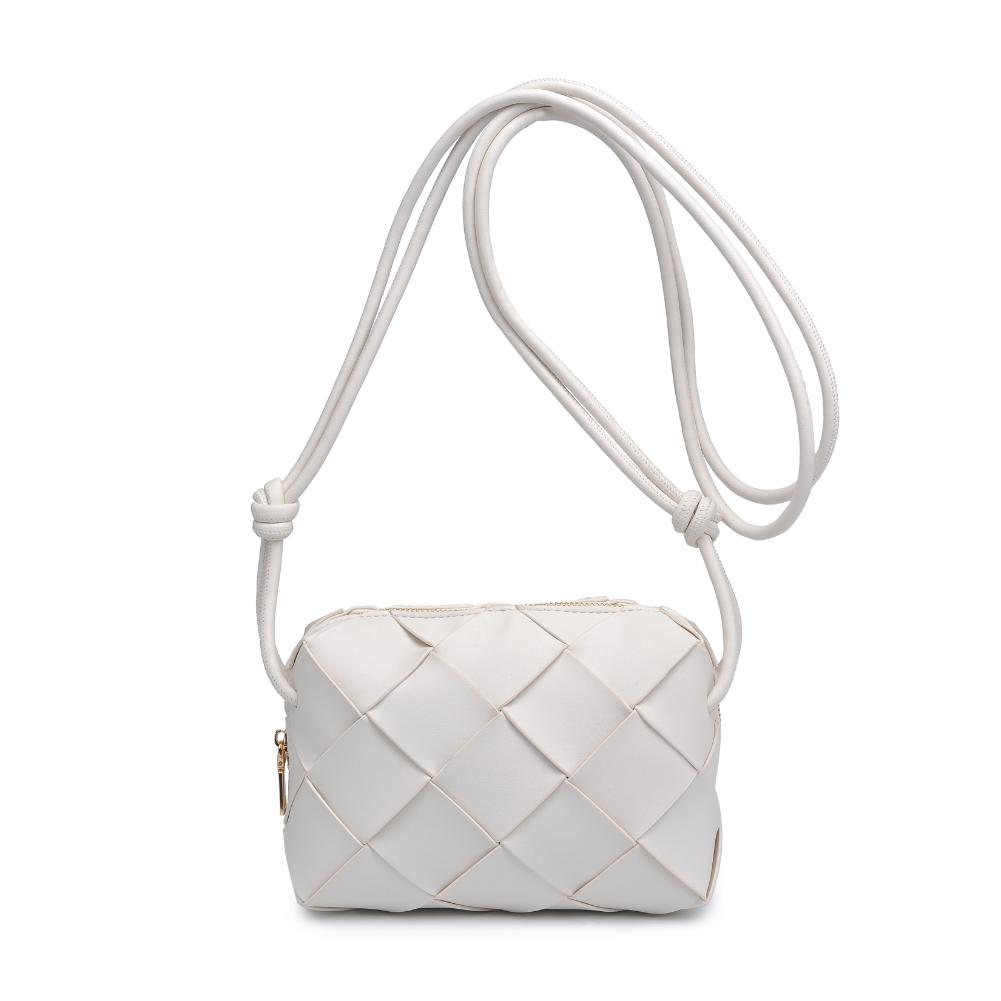 Product Image of Urban Expressions Kennedy Crossbody 840611126726 View 5 | Ivory