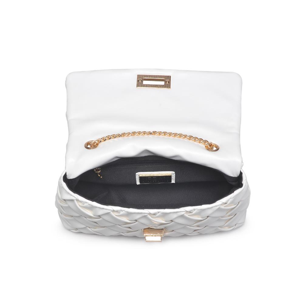 Product Image of Urban Expressions Teagan Crossbody 840611129994 View 4 | White