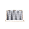 Product Image of Urban Expressions Malta Houndstooth Evening Bag NA-840611161062 View 1 | Houndstooth