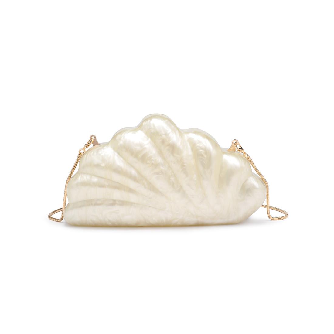 Product Image of Urban Expressions Andrina Evening Bag 840611156396 View 7 | Ivory