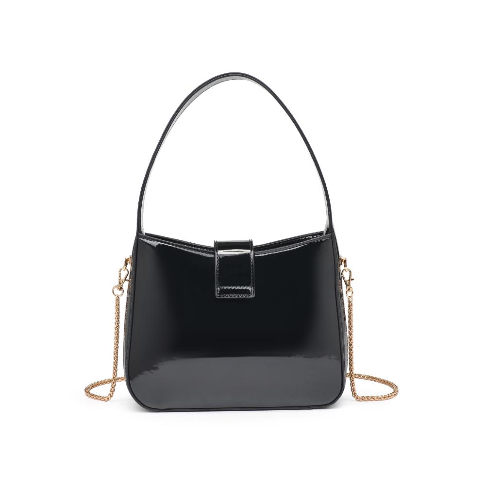 Product Image of Urban Expressions Paige Shoulder Bag 840611194053 View 7 | Black