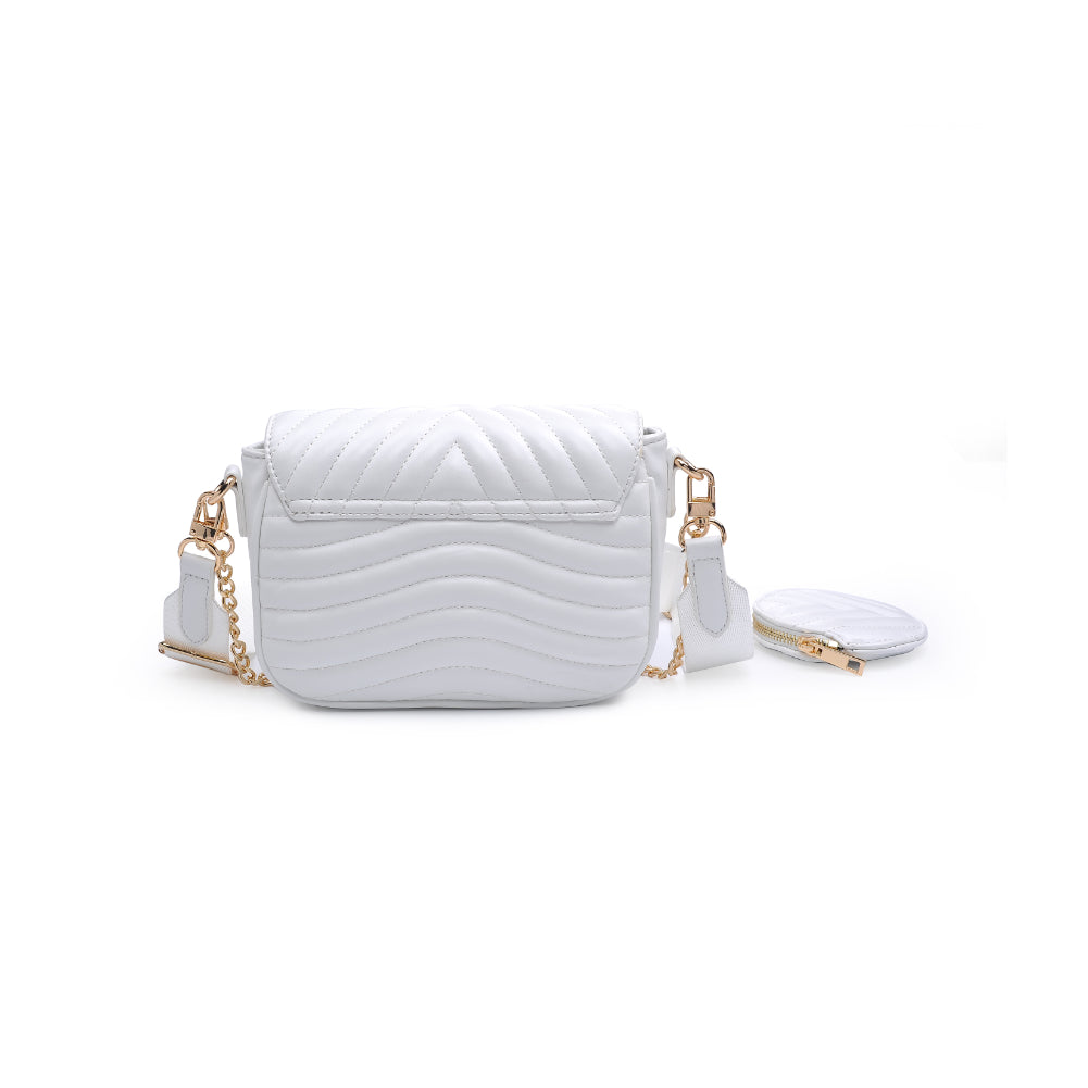 Product Image of Urban Expressions Rayne Crossbody 840611176998 View 7 | White