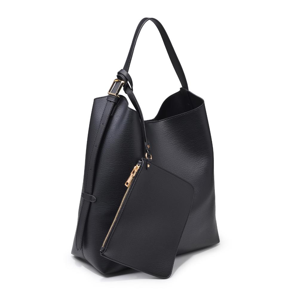 Product Image of Urban Expressions Zelda Hobo 840611139184 View 6 | Black