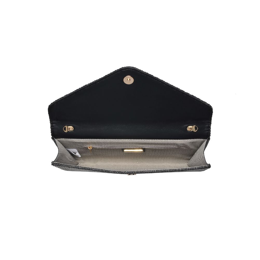 Product Image of Urban Expressions Trista Clutch 840611108272 View 8 | Black