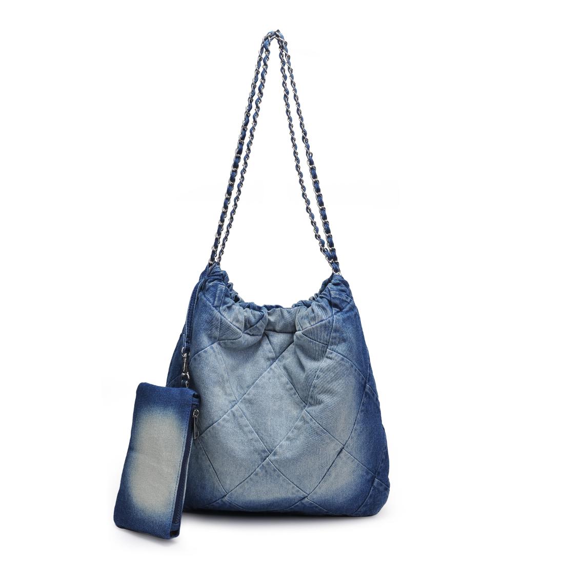 Product Image of Urban Expressions Maisie Hobo 840611142061 View 5 | Denim