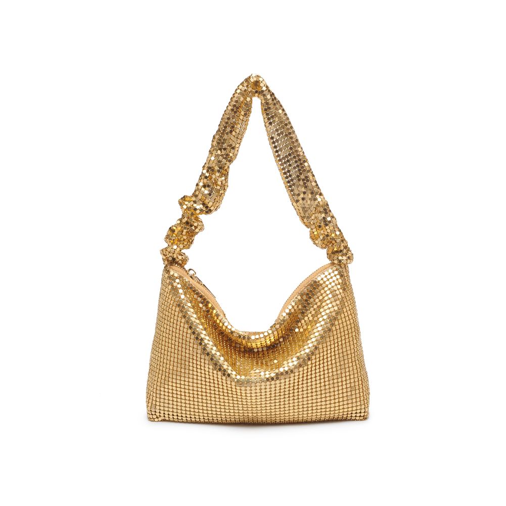 Product Image of Urban Expressions Abbie Shoulder Bag 840611190345 View 5 | Gold