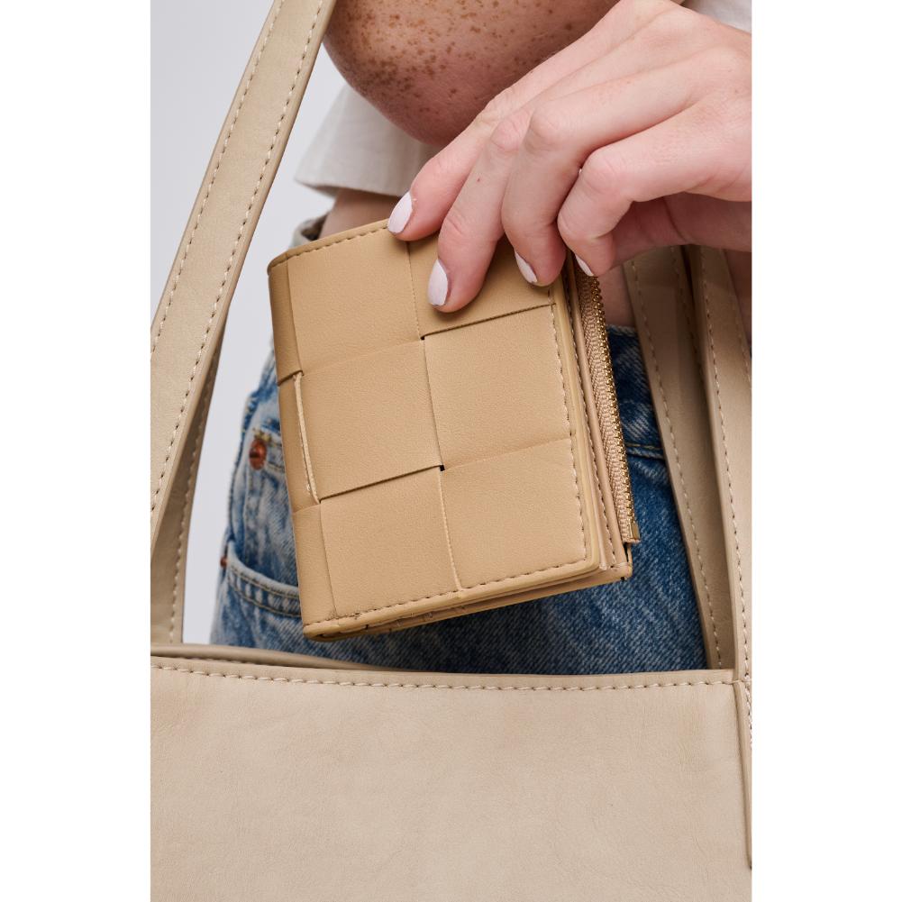 Woman wearing Natural Urban Expressions Amelie Wallet 840611123848 View 2 | Natural