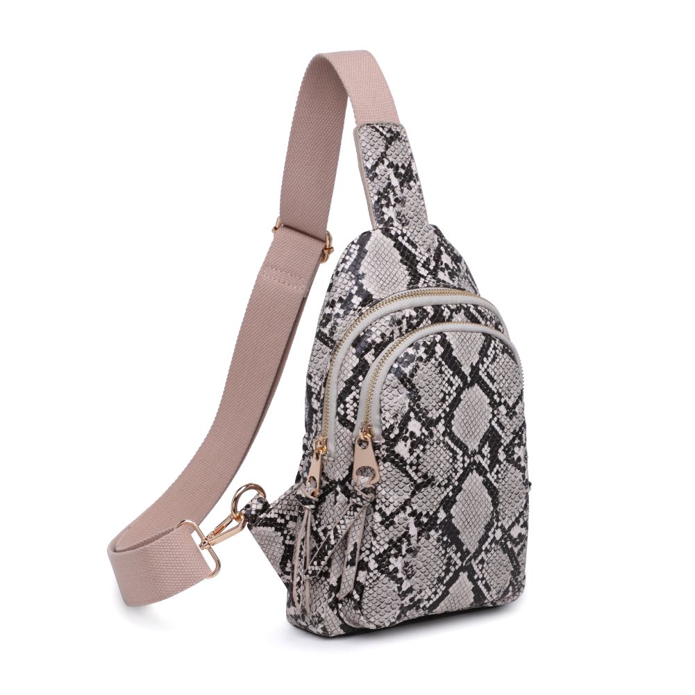 Product Image of Urban Expressions Ace - Snake Sling Backpack 840611104557 View 6 | Natural