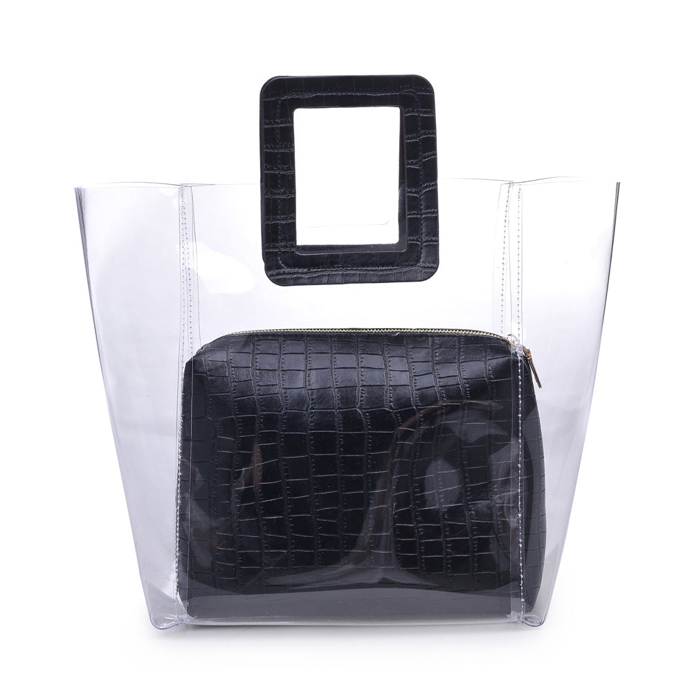 Product Image of Urban Expressions Siesta Tote 840611160782 View 3 | Black