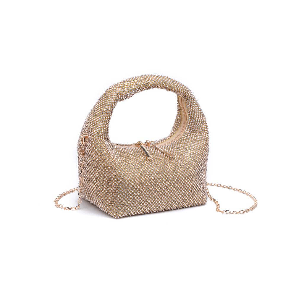 Product Image of Urban Expressions Raquel Evening Bag 840611110428 View 6 | Gold