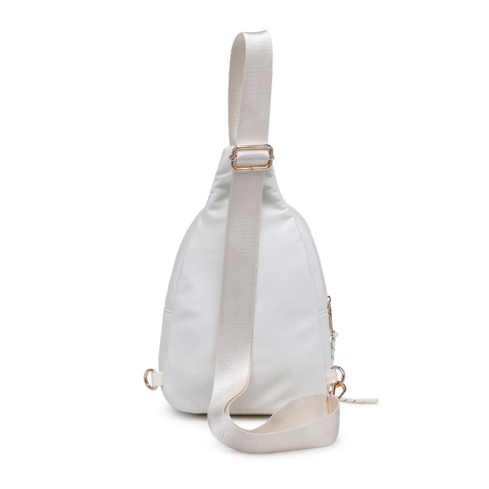 Product Image of Urban Expressions Sid Sling Backpack 840611120700 View 7 | Ivory