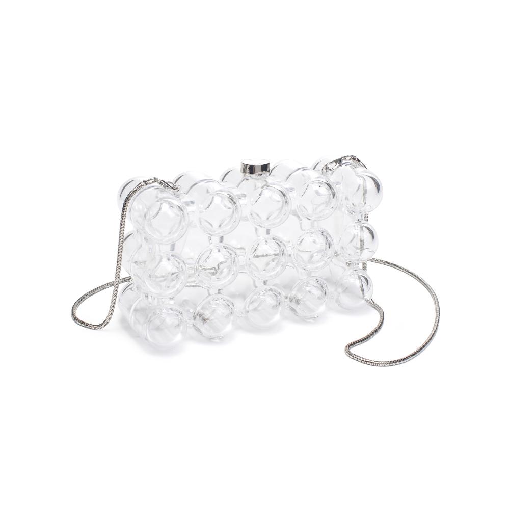 Product Image of Urban Expressions Skye Evening Bag 840611124319 View 6 | Clear