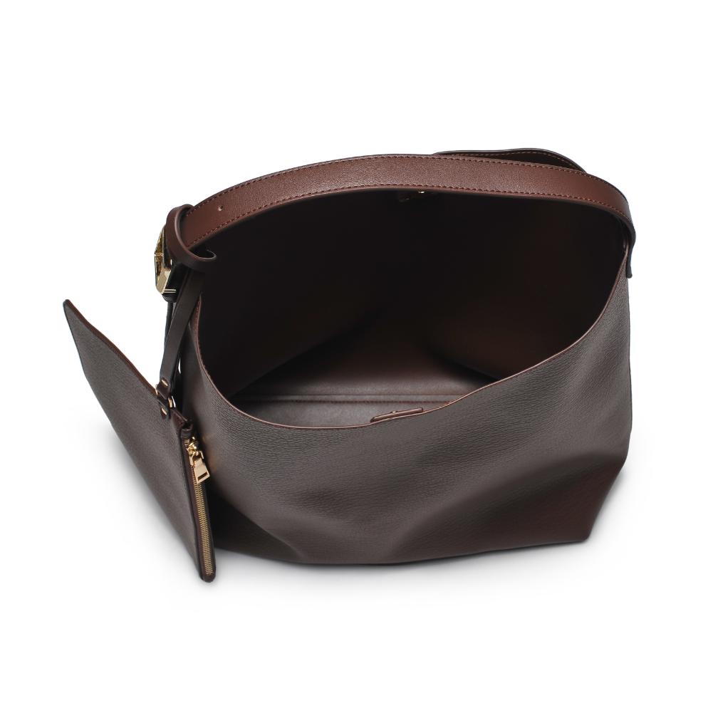 Product Image of Urban Expressions Zelda Hobo 840611139191 View 8 | Chocolate