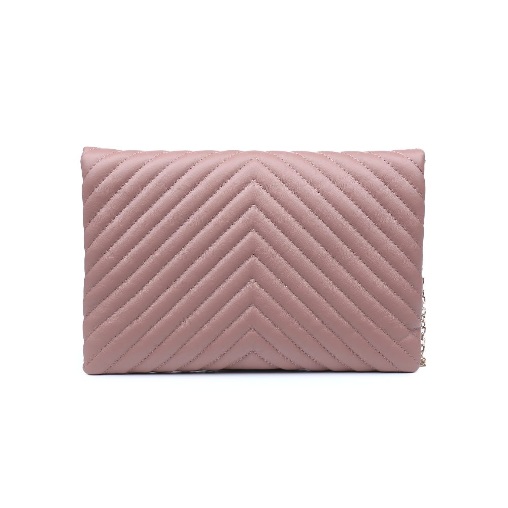 Product Image of Urban Expressions Victoria Clutch NA-840611163677 View 3 | Mauve