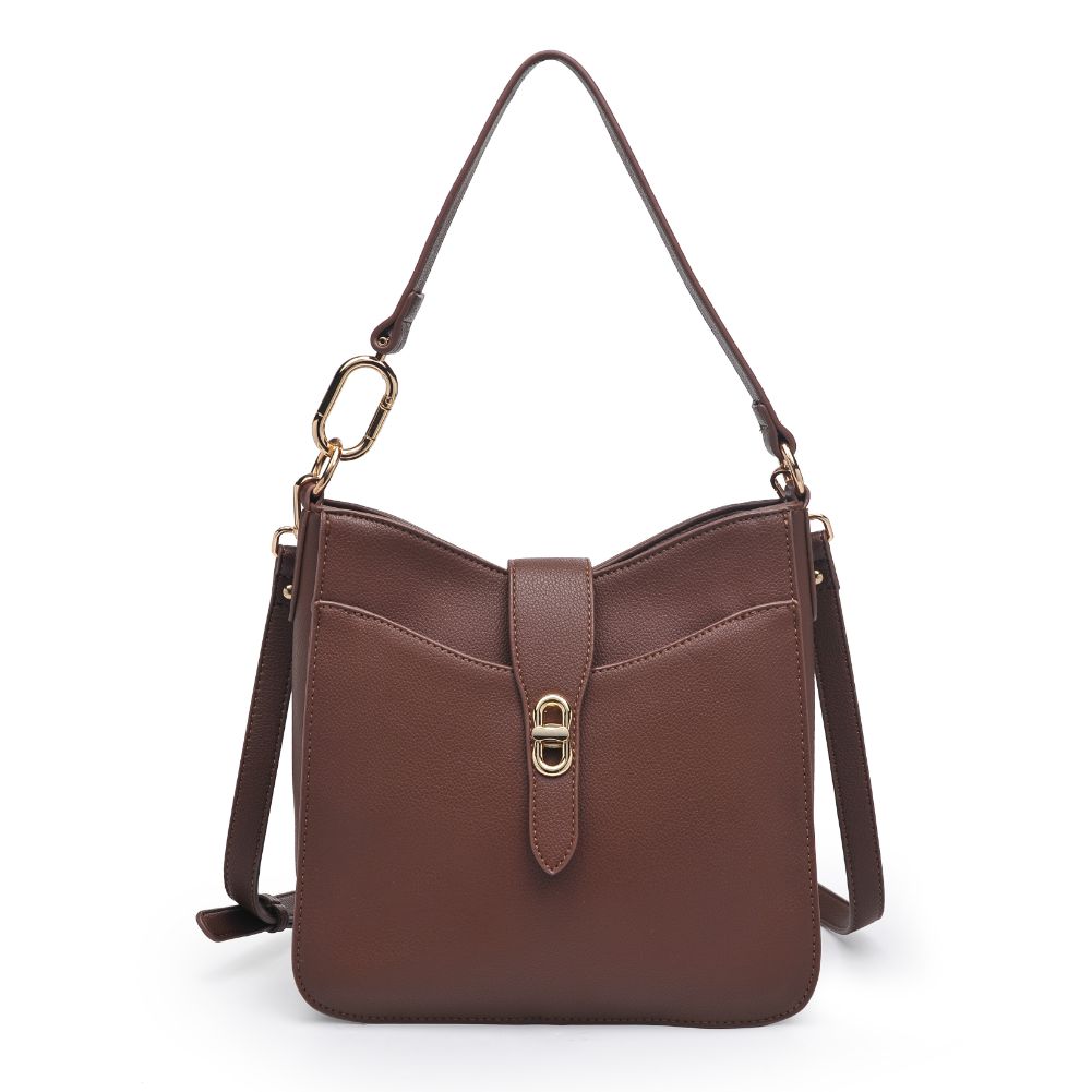Product Image of Urban Expressions Ruby Crossbody 840611113641 View 5 | Chocolate