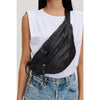 Woman wearing Black Urban Expressions Laurence - Nylon Belt Bag 840611114839 View 1 | Black