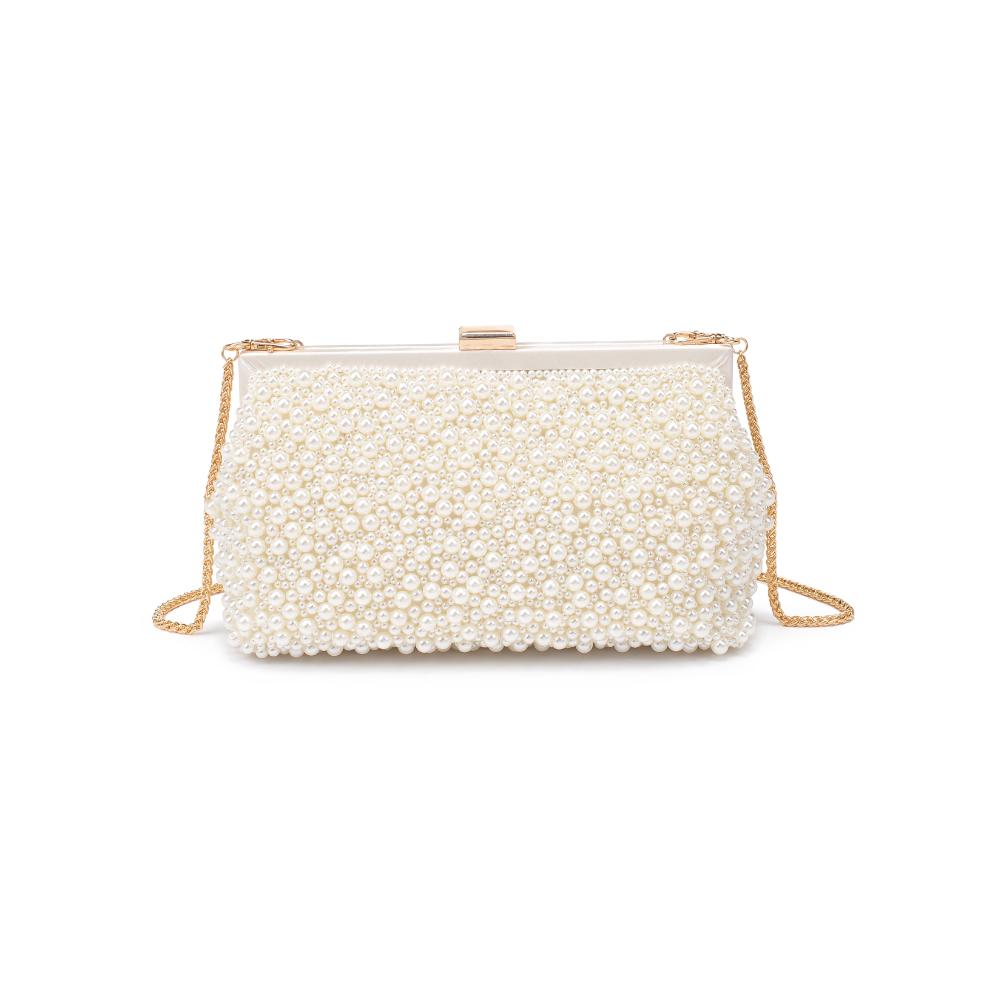 Product Image of Urban Expressions Samira Evening Bag 840611193629 View 5 | Ivory