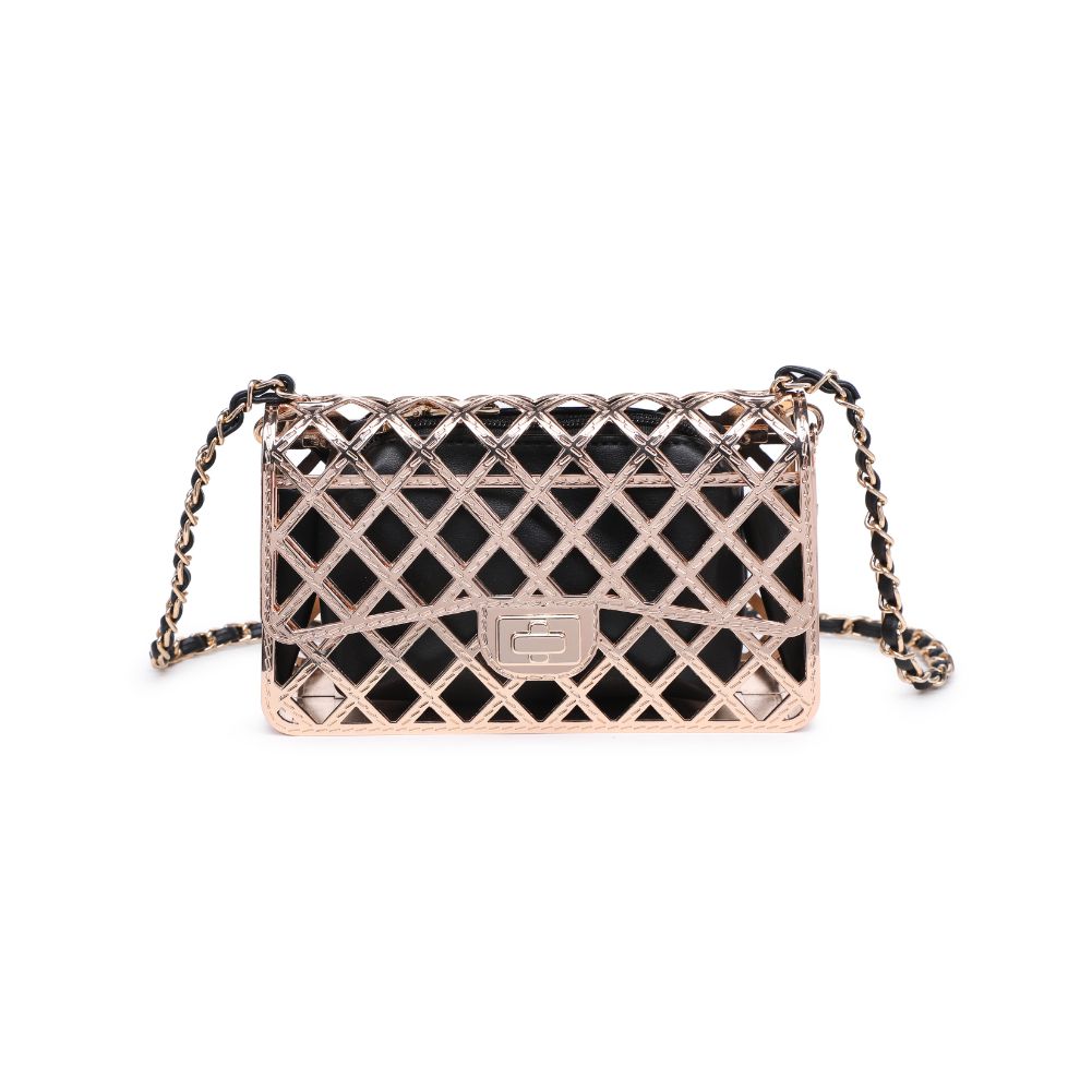 Product Image of Urban Expressions Georgina Evening Bag 840611114587 View 5 | Gold