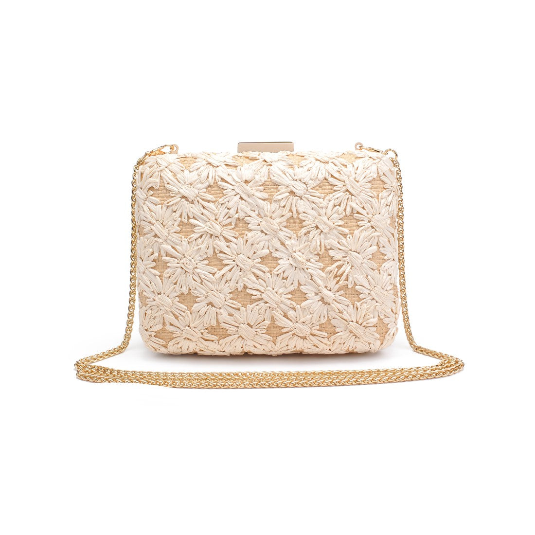 Product Image of Urban Expressions Samantha Evening Bag 840611149343 View 7 | Ivory Natural