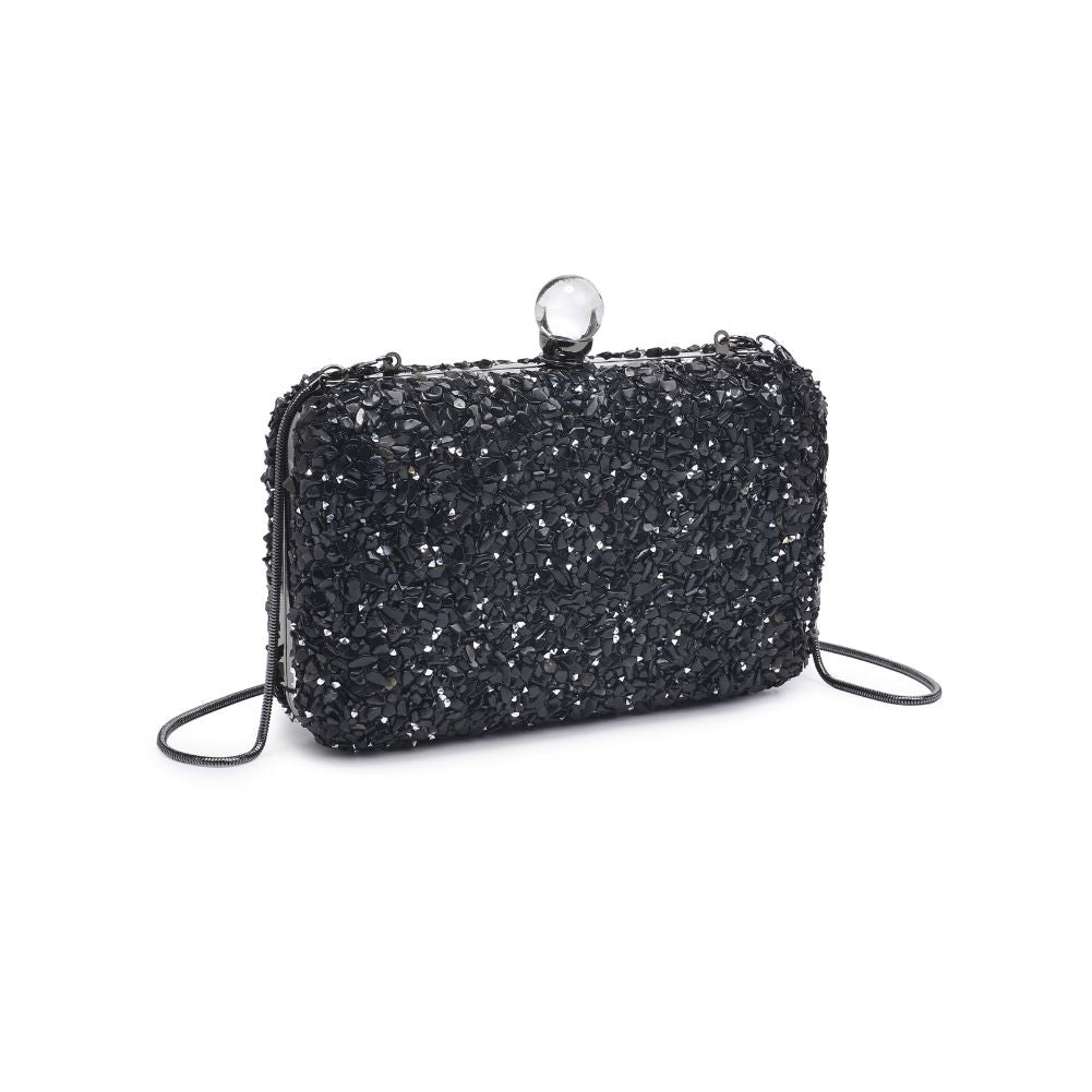 Product Image of Urban Expressions Penelope Evening Bag 840611114082 View 6 | Black