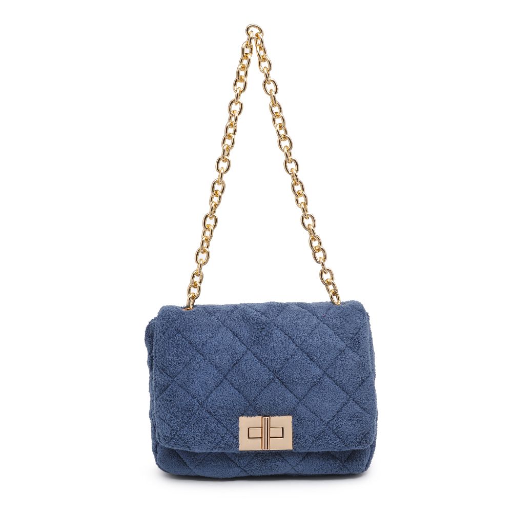 Product Image of Urban Expressions Keeley Sherpa Crossbody 840611102799 View 5 | Denim