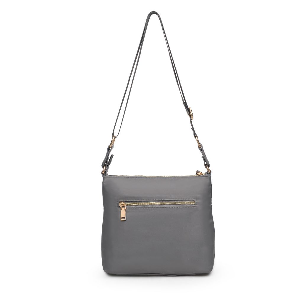 Product Image of Urban Expressions Julia Crossbody 840611165008 View 3 | Grey