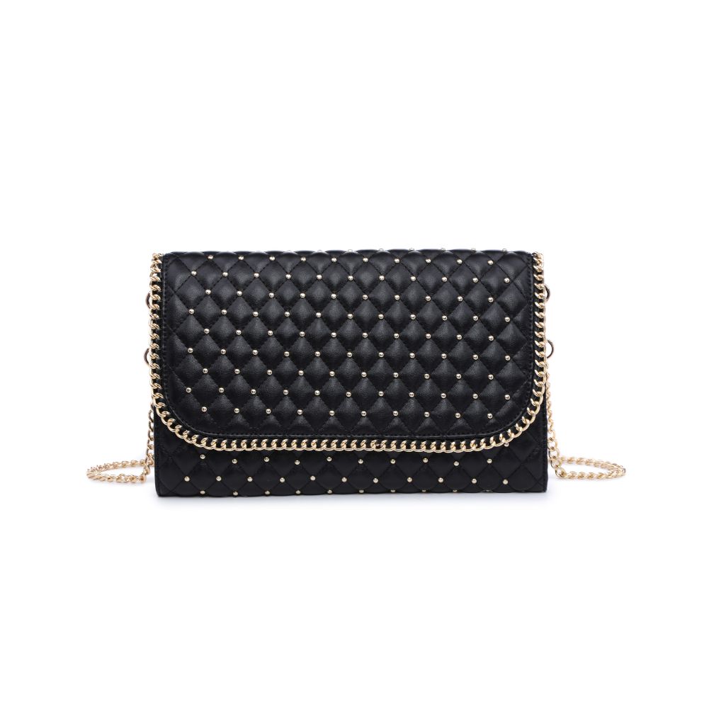 Product Image of Urban Expressions Viola Clutch 818209010986 View 5 | Black