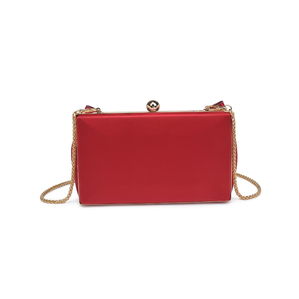 Product Image of Urban Expressions Belle Evening Bag 840611137210 View 3 | Red