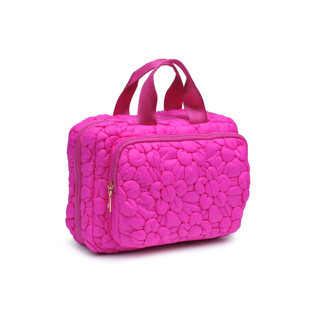 Product Image of Urban Expressions Petal Plush - Nylon Travel Organizer 840611195135 View 6 | Fuchsia