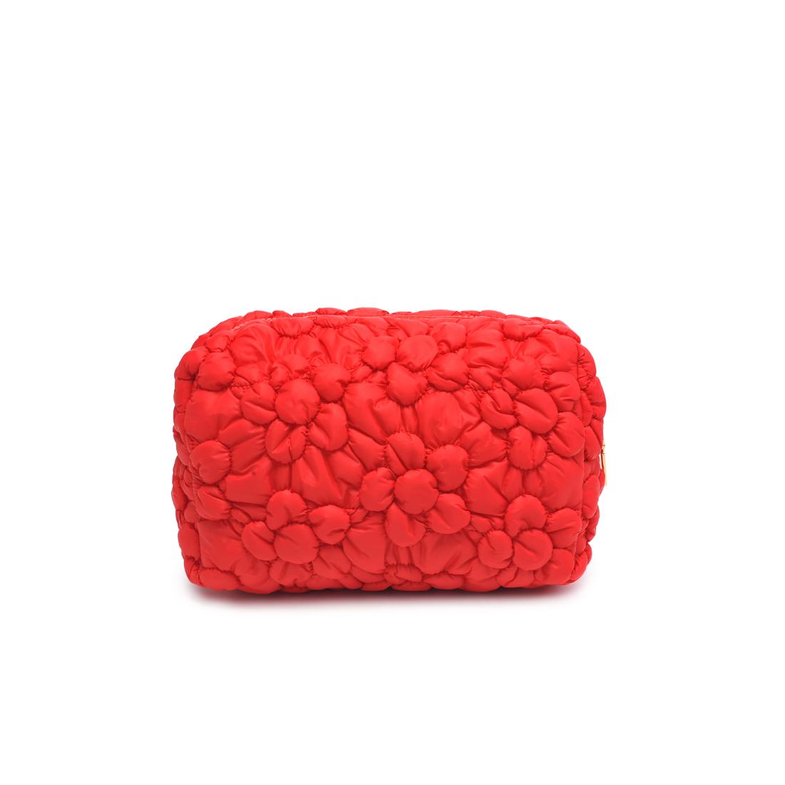 Product Image of Urban Expressions Flora Pop - Nylon Cosmetic Pouch 840611144232 View 7 | Red